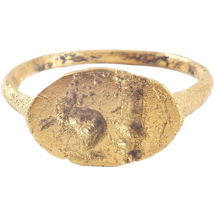  - EARLY CHRISTIAN RING 5th-11th CENTURY SIZE 11