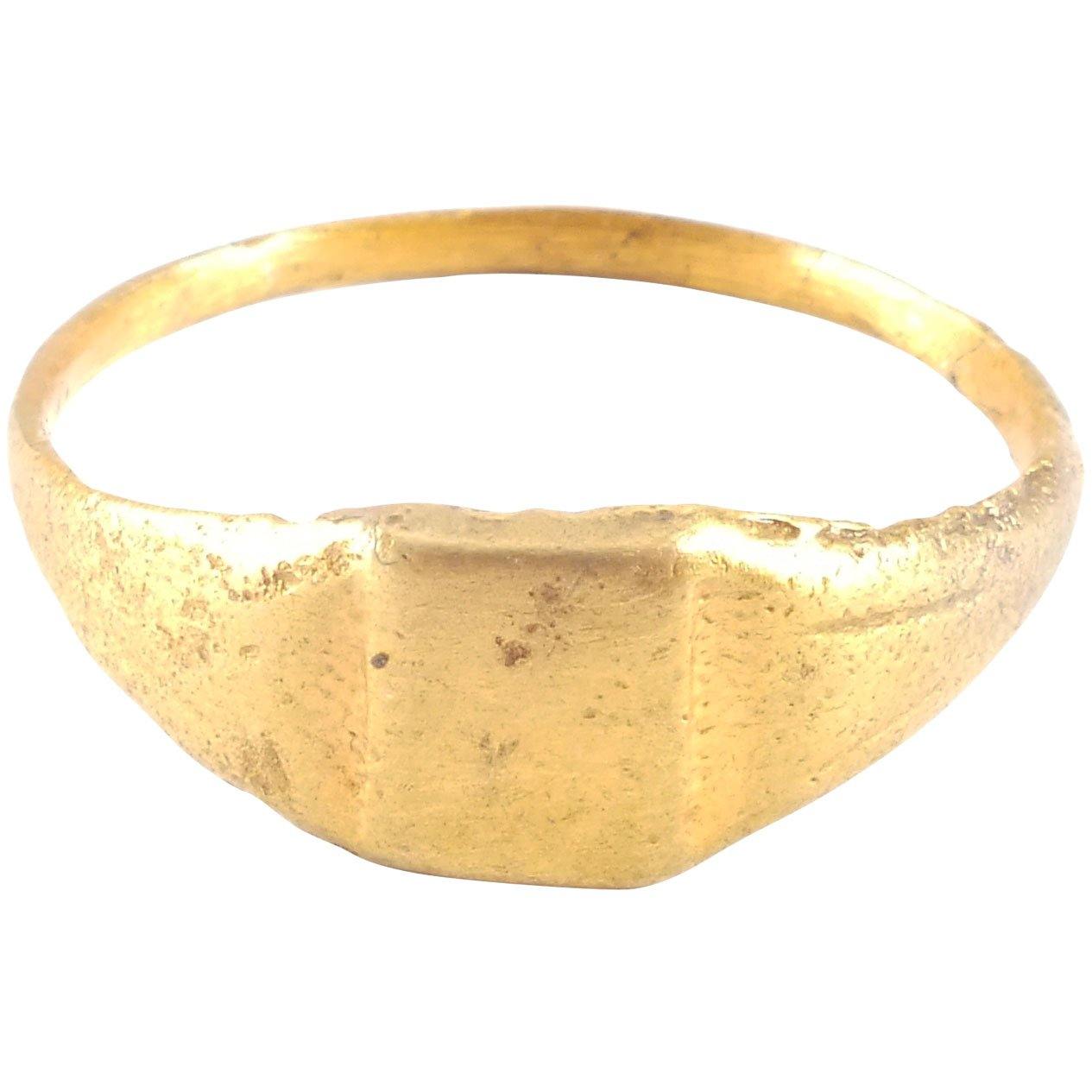 FINE MEDIEVAL EUROPEAN RING SIZE 10 1/4 - Picardi Jewelry