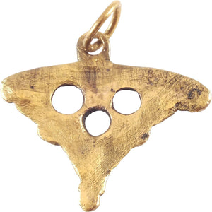 FRENCH OR FLEMISH PENDANT NECKLACE C.1400 - Picardi Jewelers