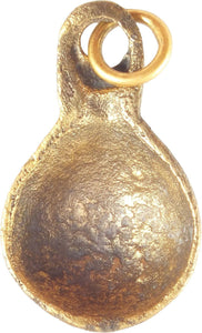 GOOD LARGE ROMAN SHELL PENDANT NECKLACE, C.100-400 AD - Picardi Jewelers