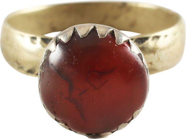 OTTOMAN TURKISH WARRIOR’S RING SIZE 9 - Picardi Jewelry