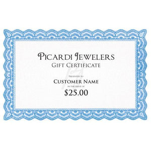Picardi Jewelers Gift Certificate - Picardi Jewelers