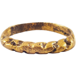 VIKING TWISTED MOTIF RING 850-1050 AD SIZE 8 ¾ - Picardi Jewelers