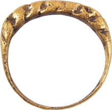 VIKING TWISTED MOTIF RING 850-1050 AD SIZE 8 ¾ - Picardi Jewelers