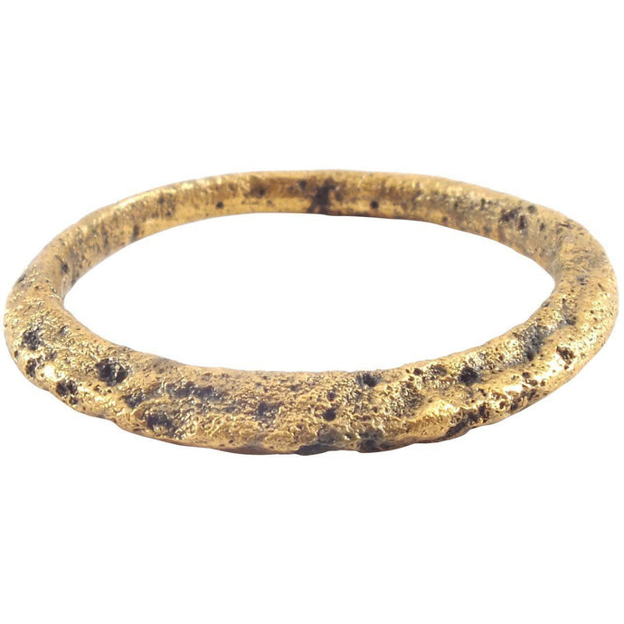 VIKING TWISTED RING, C.850-1050 AD, SIZE 8 3/4 - Picardi Jewelry